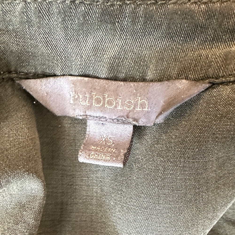 Olive Green Utility Jacket - Picture 4 of 5